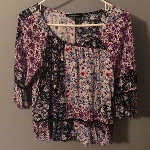 Peasant style blouse